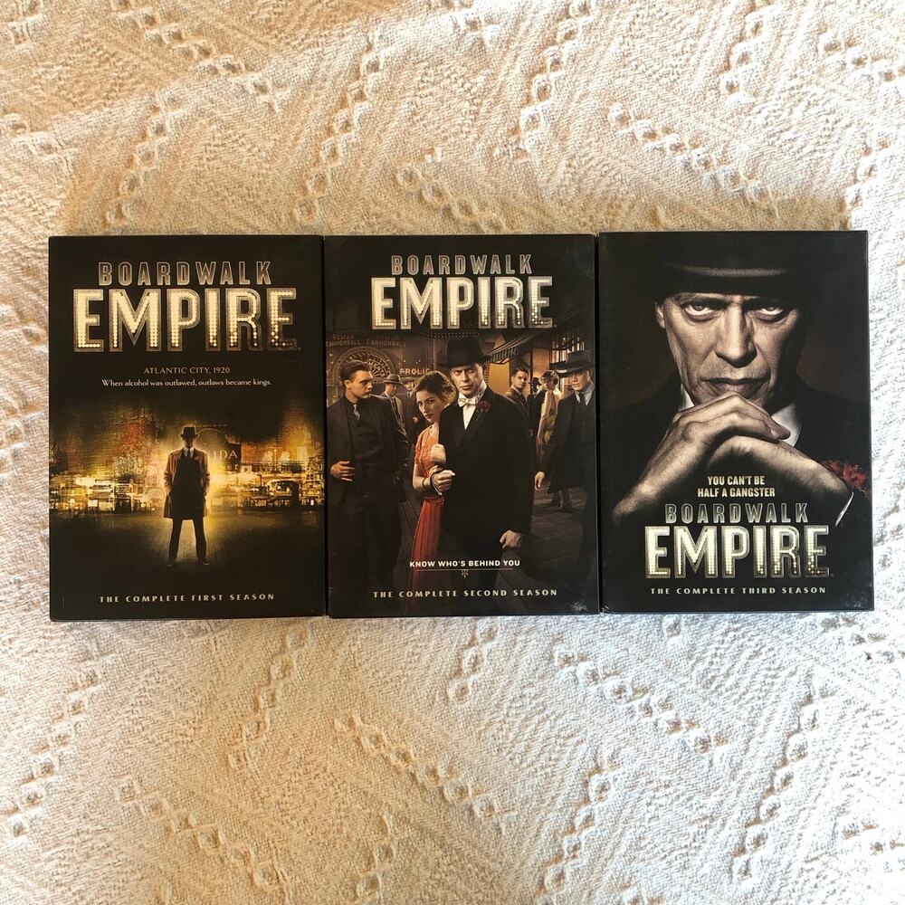 Boardwalk Empire Seasons 1-3 DVD‎ Box Sets HBO Steve Buscemi Drama History Crime